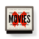 Poorly Explained Movies (Horror Edition)