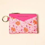 The Darling Effect Poppin' Petals Hot Pink Luxe Pocket Wallet