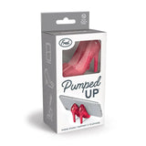 'Pumped Up' Ruby Red Glitter Heels Phone Stand
