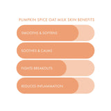 ESW Pumpkin Spice Oat Milk Calming Plant-Based Milk Mask