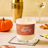 REWINED Pumpkin Martini Candle, 10oz.