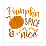 Pumpkin Spice & Everything Nice Cocktail Napkins, 20ct.