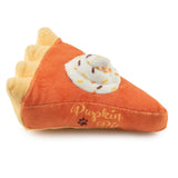 Haute Diggity Dog Pupkin Pie Slice Squeaker Dog Toy