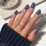 Glamnetic Press-On Nails, Regal Blue
