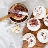 Teaspressa Luxe Fleur Drink Decor, Edible Rose Petals
