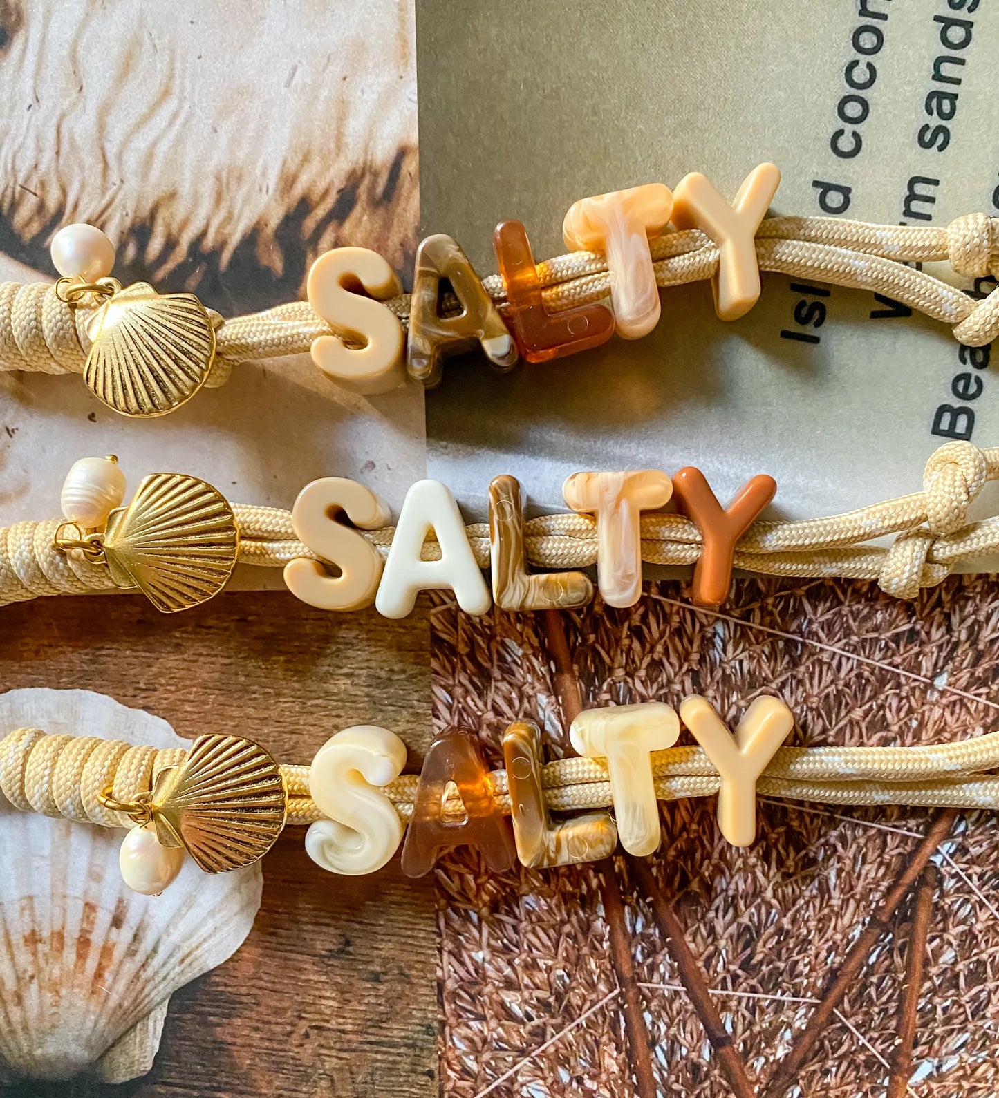 SALTY Paracord Bag Charm