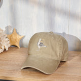 Happy As A Bird With A Fry Embroidered Baseball Hat