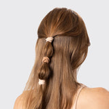 KITSCH Blush Recycled Nylon Seamless Elastic Hair Ties, 20pcs.
