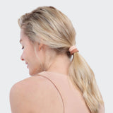 KITSCH Blush Recycled Nylon Seamless Elastic Hair Ties, 20pcs.