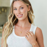 Seashell & Pearl Drop Earrings