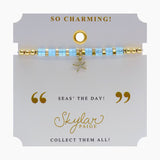 Starfish Charm Tila Beaded Skylar Paige Bracelet