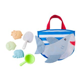 Shark Beach Tote with Sand Toys