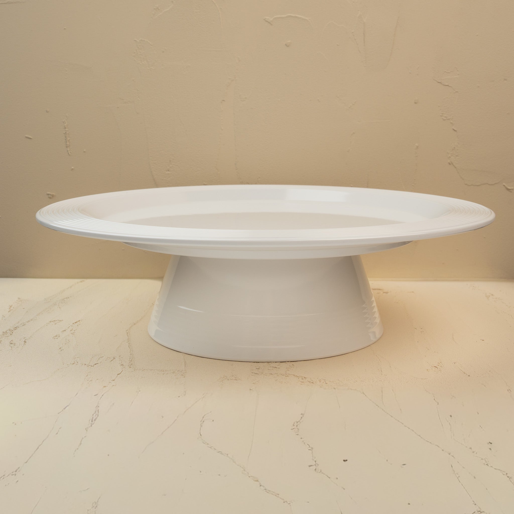 Nora Fleming Pinstripes Platter with Riser (Low or High)