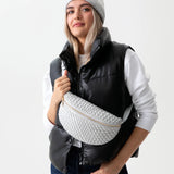 Metallic Silver Beanie