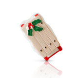 Ho Ho Whoa! (Wooden Sled), Nora Fleming Decorative Mini
