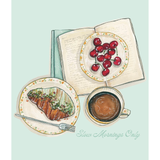 Slow Mornings Only Art Print (8x10)