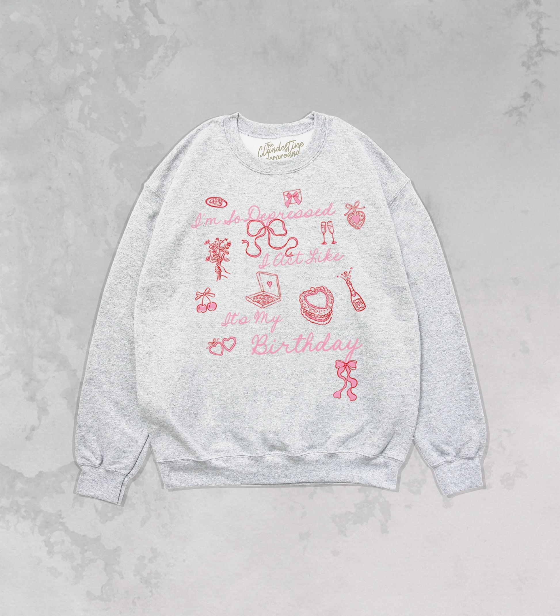 Act Like It's My Birthday Oversized Sweatshirt