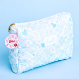 Something Blue ‘Bride’ Quilted Cosmetic Bag