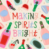 Making Spirits Bright Cocktail Napkins, 20ct.