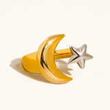 Star & Moon Ring (Adjustable)
