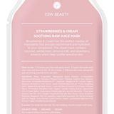 ESW Beauty Strawberries & Cream Soothing Raw Juice Mask