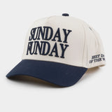 'Sunday Funday' Embroidered Vintage Trucker Hat