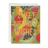 Sweet Birthday Wishes, Greeting Card