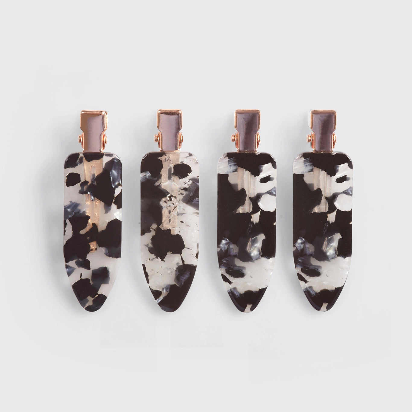 KITSCH Creasless Hair Clips, Set of 4