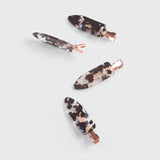 KITSCH Creasless Hair Clips, Set of 4