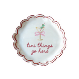 Tini Things Go Here Trinket Tray Dish