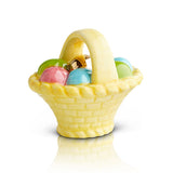 A Tisket, A Tasket (Eggs in Basket), Nora Fleming Decorative Mini