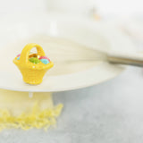 A Tisket, A Tasket (Eggs in Basket), Nora Fleming Decorative Mini