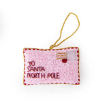 Letter to Santa Beaded Ornament