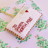 Letter to Santa Beaded Ornament