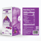 Ube Tea Box, 10 Organic Bagless Tea Drops