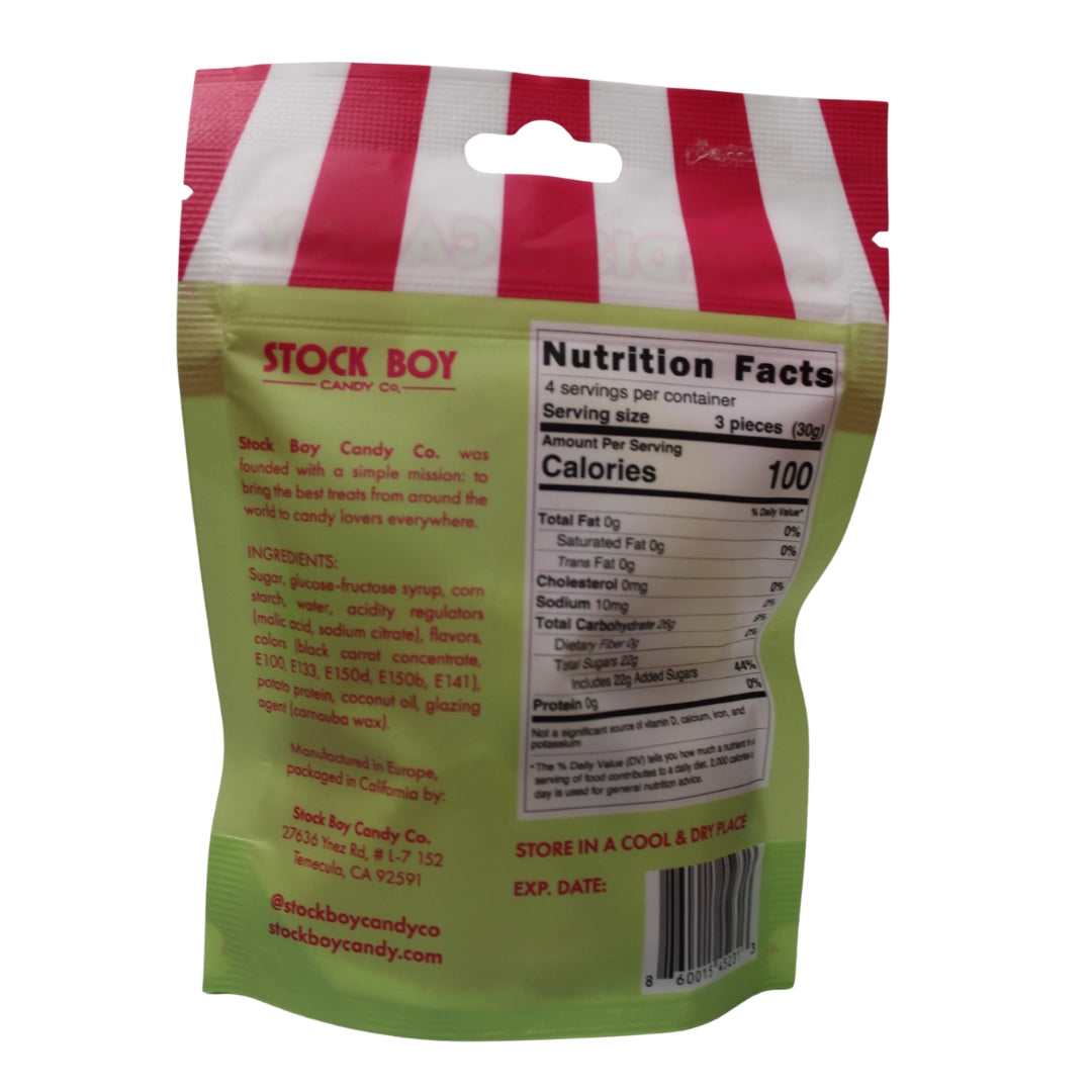 Stock Boy Candy Co. Swedish Candy, Vegan Sour Mix