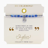 Wave Charm Tila Beaded Skylar Paige Bracelet
