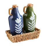 Floral Oil & Vinegar Set