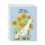 Welcome Sweet Baby, Greeting Card
