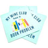 My Wine Club Has a Book Problem Cocktail Napkins, 20ct.