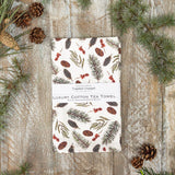 Winter Days Holiday Tea Towel