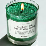 CANDIER Smells Like Christmas Spirit Candle, 9oz.
