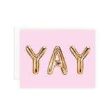 'YAY', Greeting Card